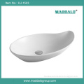 Leaf Shape Bathroom Countertop Wash Hand Basin (HJ-1523)